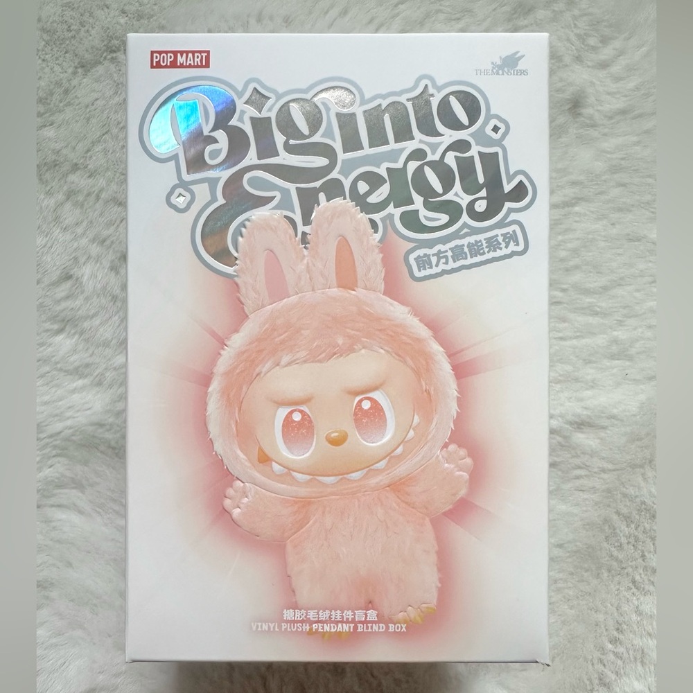 Authentic POP MART LABUBU - THE MONSTERS Big Into Energy Series Blind Box